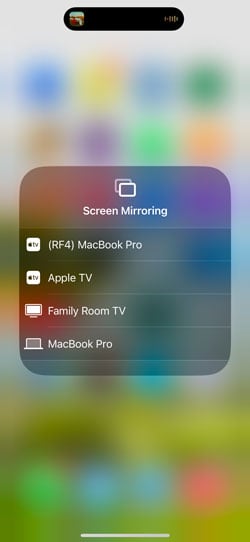 screen mirror iphone to macbook ios 18